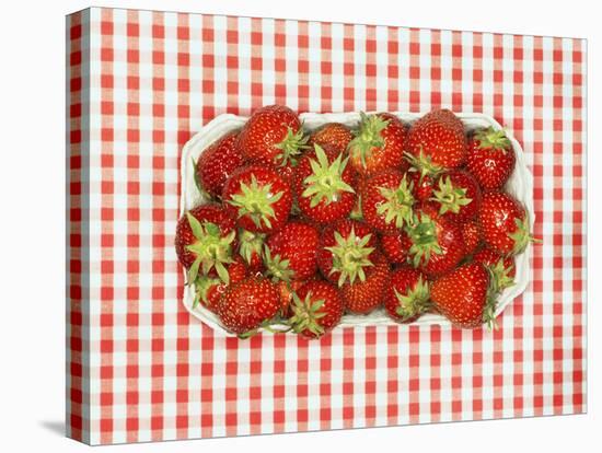 Fresh Strawberries in Cardboard Punnet-Kröger & Gross-Premier Image Canvas