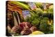 Fresh vegetables for sale at Pike Place Market in Seattle, Washington State.-Michele Niles-Premier Image Canvas