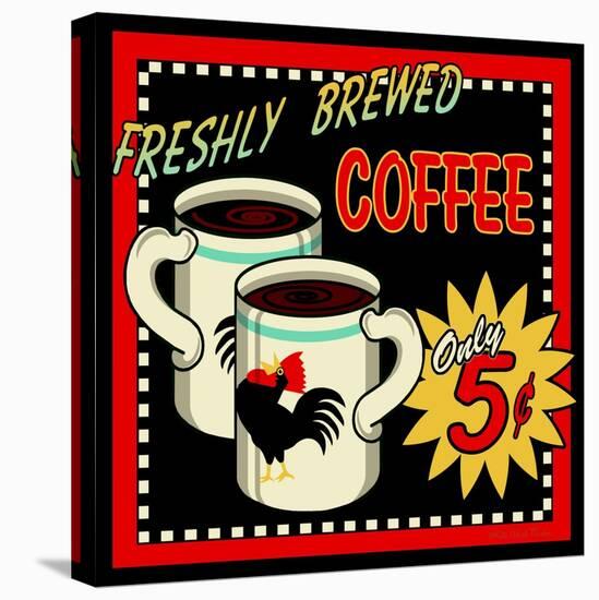 Freshly Brewed Coffee-Kate Ward Thacker-Premier Image Canvas