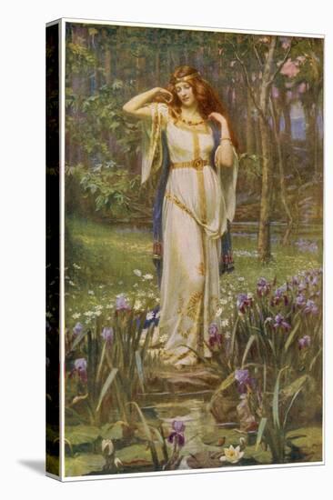 Freyja and the Necklace-null-Premier Image Canvas