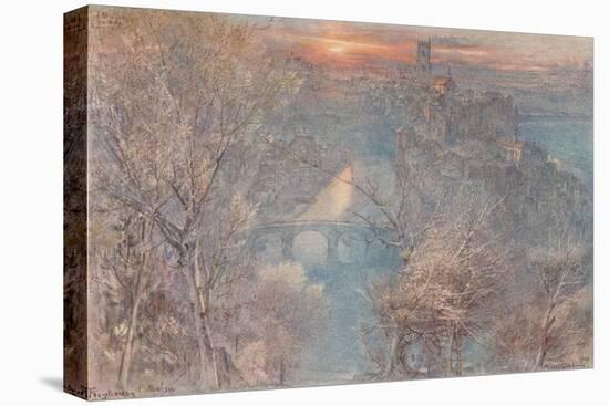 'Fribourg, Switzerland: Sunrise', 1900, (1923)-Albert Goodwin-Premier Image Canvas