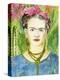 Frida Kahlo II-Melissa Wang-Stretched Canvas