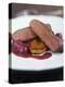 Fried Duck Breast with Cherries (France)-Jean Cazals-Premier Image Canvas