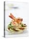 Fried Prawns on Potato, Asparagus and Ham Salad-Jo Kirchherr-Premier Image Canvas