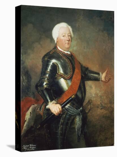 Friedrich Wilhelm I,, King of Prussia-Antoine Watteau-Premier Image Canvas