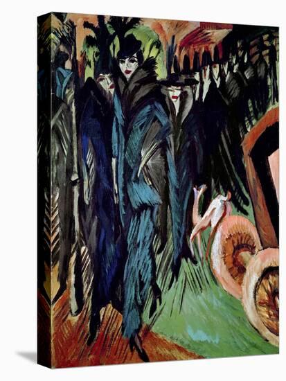 Friedrichstrasse, 1914-Ernst Ludwig Kirchner-Premier Image Canvas