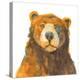 Friendly Bear-Kathy Ferguson-Stretched Canvas