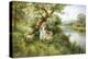 Friendly Greeting-Ernest Walbourn-Premier Image Canvas