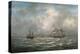 Frigate Hove-To, Awaiting a Pilot-Richard Willis-Premier Image Canvas