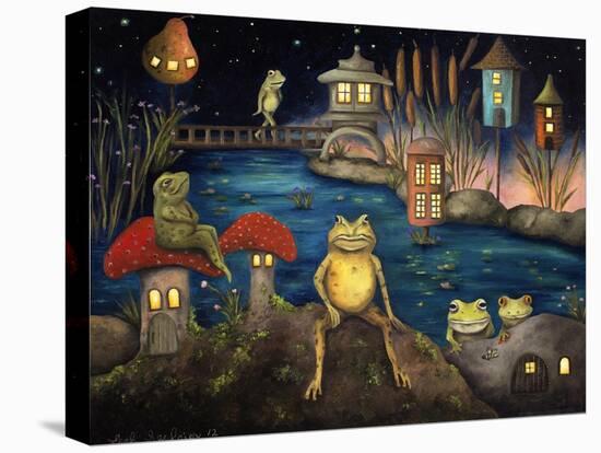 Frogland 1-Leah Saulnier-Premier Image Canvas