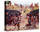 Froissart's Chronicles: Battle of Najera, 1340-null-Stretched Canvas