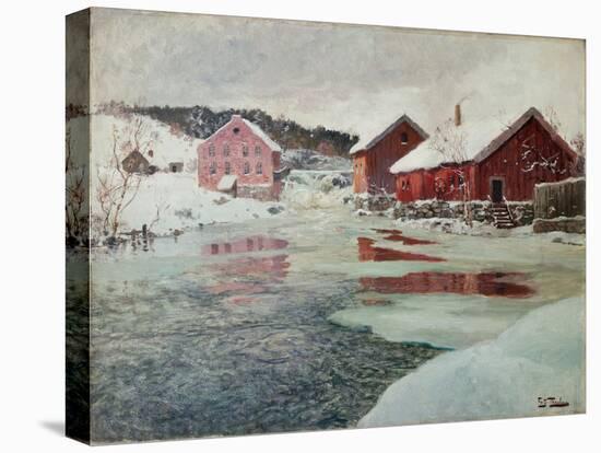 From Akers River, 1901-Fritz Thaulow-Premier Image Canvas
