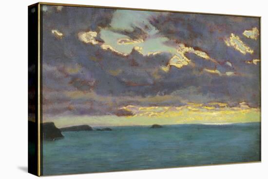 From Pentire Point (Oil on Panel)-Arthur Hughes-Premier Image Canvas