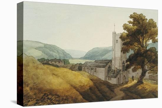 From the Churchyard at Dulverton, Somerset, 1800-John White Abbott-Premier Image Canvas