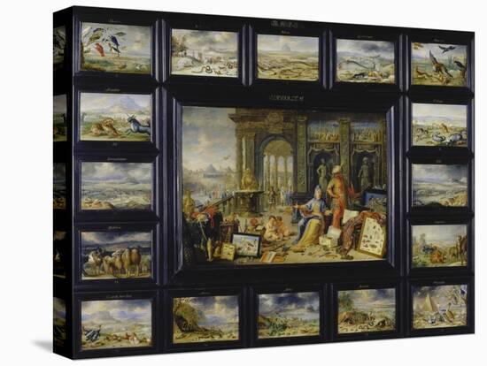 From the Cycle of the Four Continents: Asia-Jan van Kessel-Premier Image Canvas
