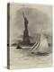 From the Old World to the New, Entering New York Harbour-William Lionel Wyllie-Premier Image Canvas