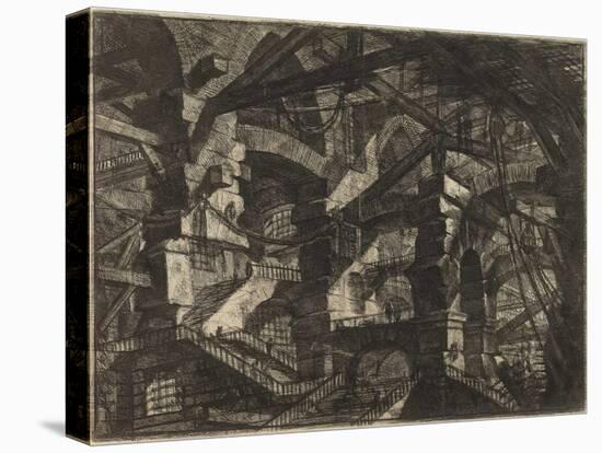 From the Series the Imaginary Prisons (Le Carceri D'invenzione) Par Piranesi, Giovanni Battista (17-Giovanni Battista Piranesi-Premier Image Canvas