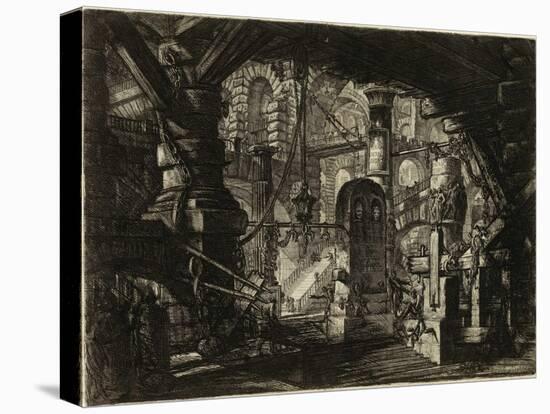 From the Series the Imaginary Prisons (Le Carceri D'invenzione) Par Piranesi, Giovanni Battista (17-Giovanni Battista Piranesi-Premier Image Canvas