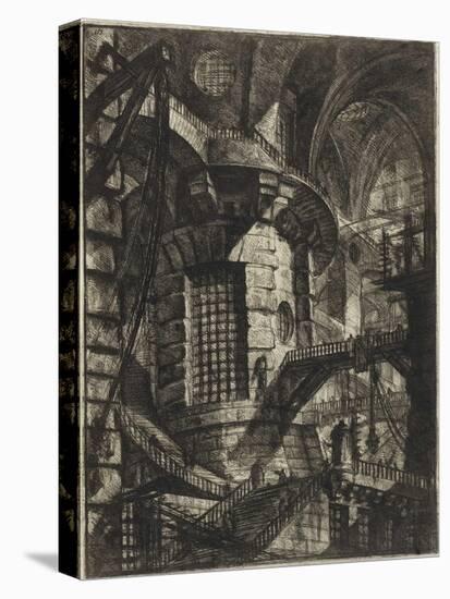 From the Series the Imaginary Prisons (Le Carceri D'invenzione) Par Piranesi, Giovanni Battista (17-Giovanni Battista Piranesi-Premier Image Canvas