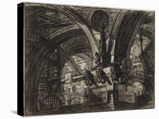 From the Series the Imaginary Prisons (Le Carceri D'invenzione) Par Piranesi, Giovanni Battista (17-Giovanni Battista Piranesi-Premier Image Canvas