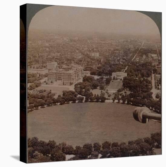 'From Washington Monument (N.), the White House, Treasury and State Department, Washington, U.S.A.'-Unknown-Premier Image Canvas