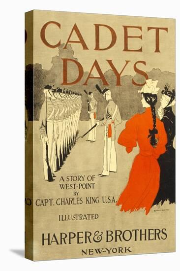 Front Cover for Cadet Days, by Capt. Charles King U.S.A., Pub. New York, 1894 (Colour Lithograph)-Edward Penfield-Premier Image Canvas