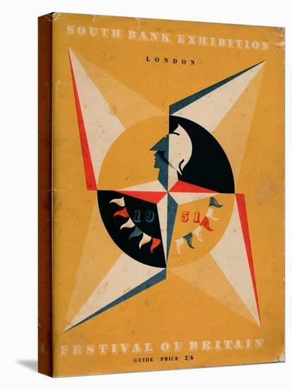 Front cover of a guide to the Festival of Britain, 1951-Unknown-Premier Image Canvas