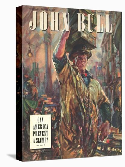 Front Cover of 'John Bull', February 1947-null-Premier Image Canvas