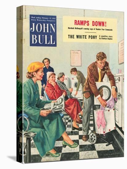 Front Cover of 'John Bull', February 1954-null-Premier Image Canvas