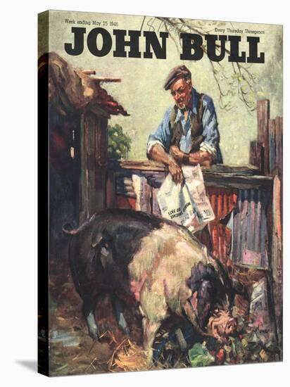 Front Cover of 'John Bull' May 1946-null-Premier Image Canvas