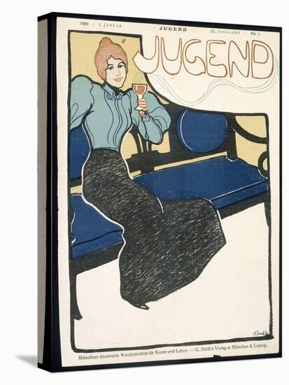 Front Cover of Jugend Magazine, January 1898-German School-Premier Image Canvas