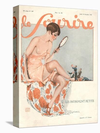 Front Cover of 'Le Sourire', November 1927-Georges Leonnec-Premier Image Canvas