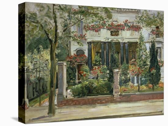 Front Garden of the Steinbart'Sche Villa, Berlin, 1911-Max Slevogt-Premier Image Canvas