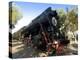 Front of an Old Locomotive, Railway Museum, Tashkent, Uzbekistan, Central Asia, Asia-Michael Runkel-Premier Image Canvas