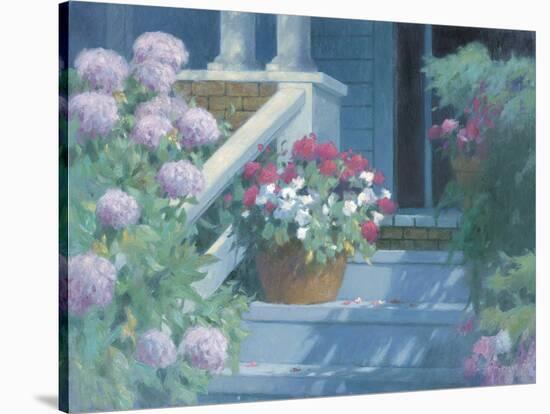 Front Steps-Allan Myndzak-Stretched Canvas