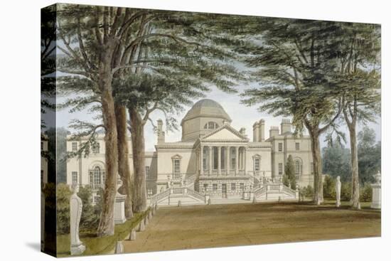 Front View of Chiswick House, Chiswick, Hounslow, London, 1822-John Chessell Buckler-Premier Image Canvas