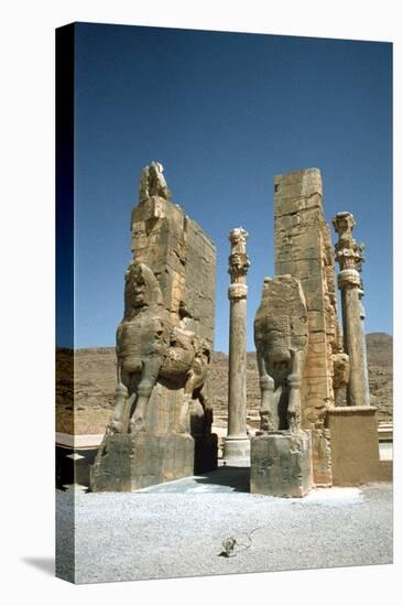 Front View of the Gate of All Nations, Persepolis, Iran-Vivienne Sharp-Premier Image Canvas