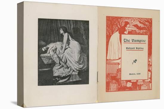 Frontispiece and Title Page for the Vampire-Edward Burne-Jones-Premier Image Canvas