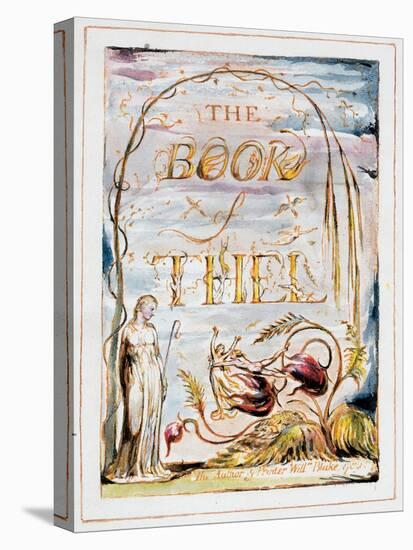 Frontispiece of 'The Book of Thel', 1789-William Blake-Premier Image Canvas