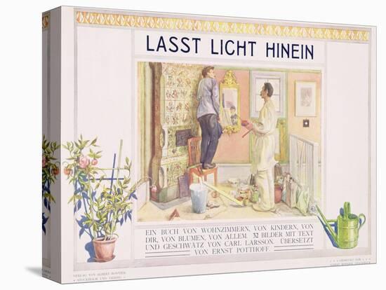 Frontispiece to "Lasst Licht Hinin",("Let in More Light") 1909-Carl Larsson-Premier Image Canvas