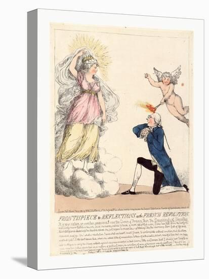 Frontispiece to Reflections on the French Revolution-null-Premier Image Canvas