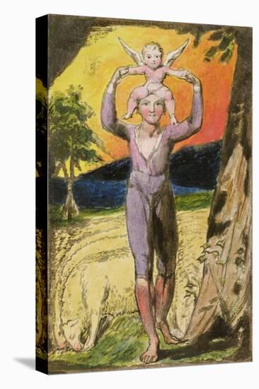 Frontispiece to Songs of Experience: Plate 29 from Songs of Innocence and of Experience, C.1802-08-William Blake-Premier Image Canvas