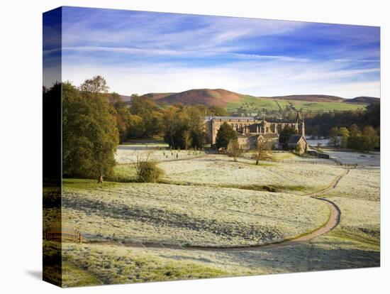 Frosty Morning at Bolton Priory Ruins (Bolton Abbey), Yorkshire Dales National Park, Yorkshire, Eng-Mark Sunderland-Premier Image Canvas