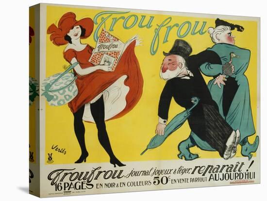 Frou Frou Poster-Maurice Vertes-Premier Image Canvas