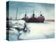 Frozen Dock-Bruce Nawrocke-Premier Image Canvas