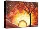 Frozen Fire-Megan Aroon Duncanson-Stretched Canvas