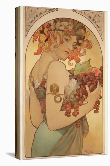 Fruit, 1897-Alphonse Mucha-Premier Image Canvas