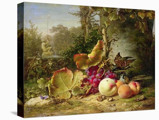 Fruit and Sparrows, 1863-Johann Wilhelm Preyer-Premier Image Canvas