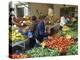 Fruit and Vegetable Market, Piraeus, Athens, Greece, Europe-Thouvenin Guy-Premier Image Canvas