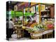 Fruit and Vegetable Stand in the Central Market, Mazatlan, Mexico-Charles Sleicher-Premier Image Canvas